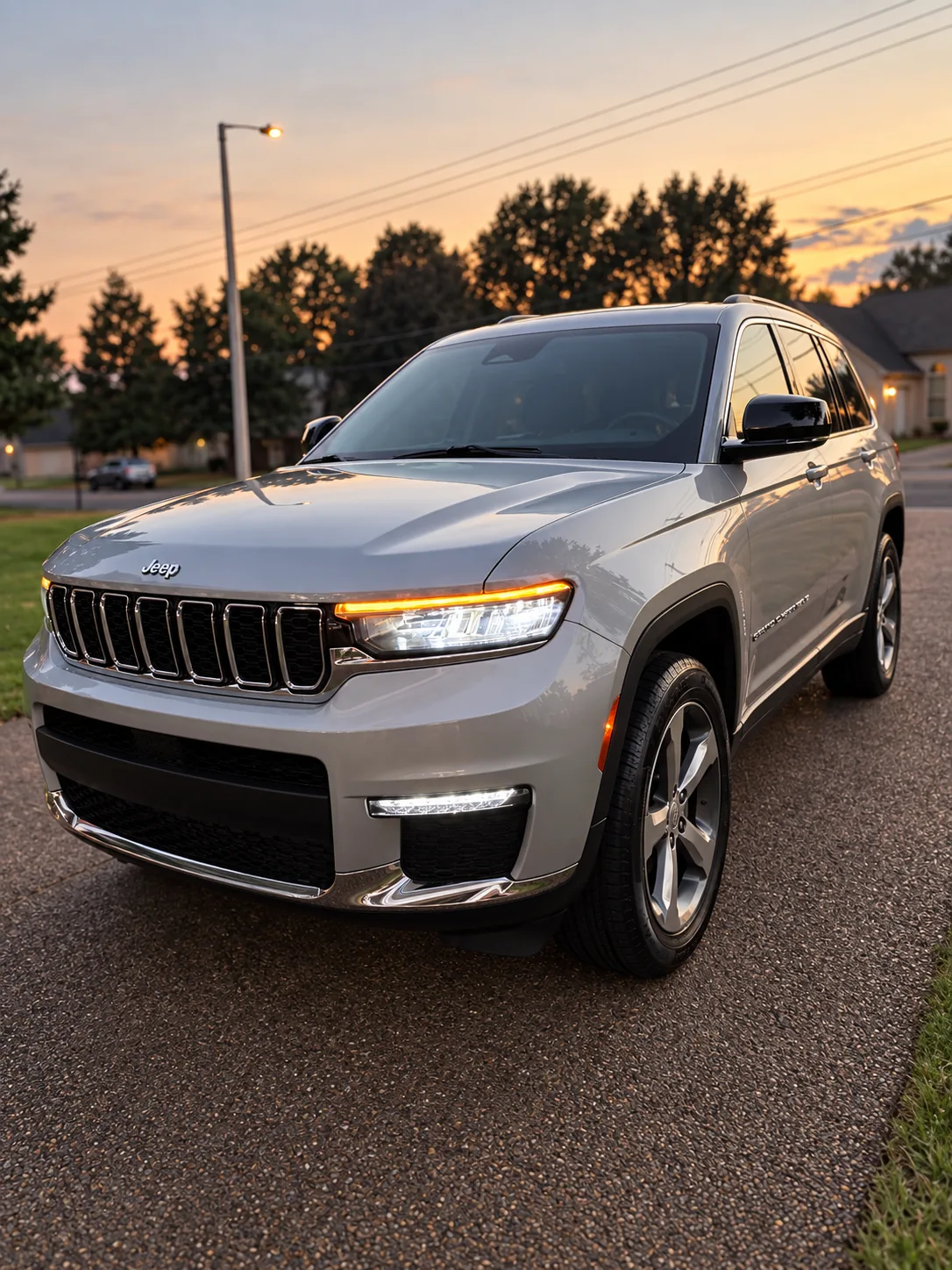 A Jeep SUV after a full exterior detail